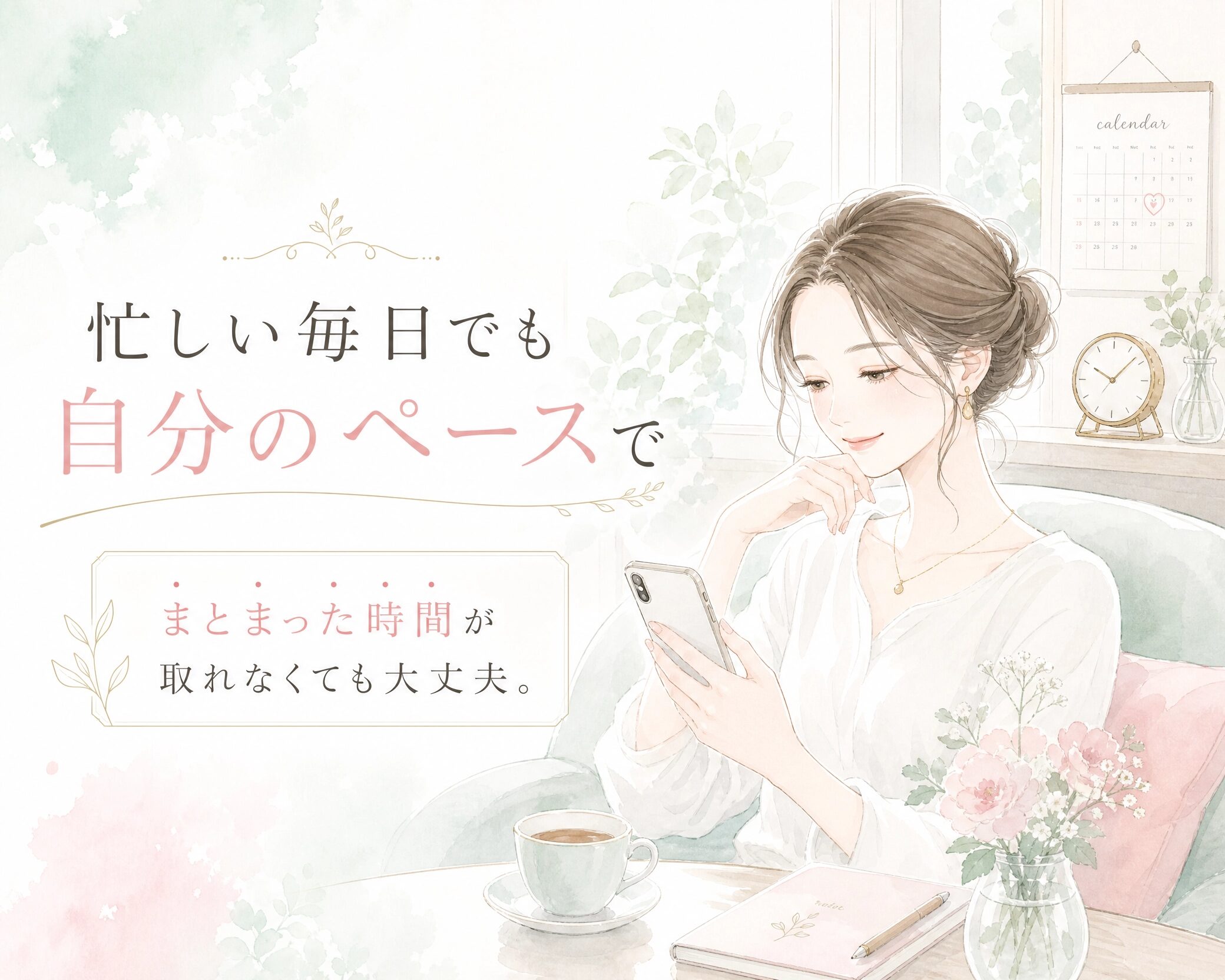 自分のペースでTikTok配信を始められる