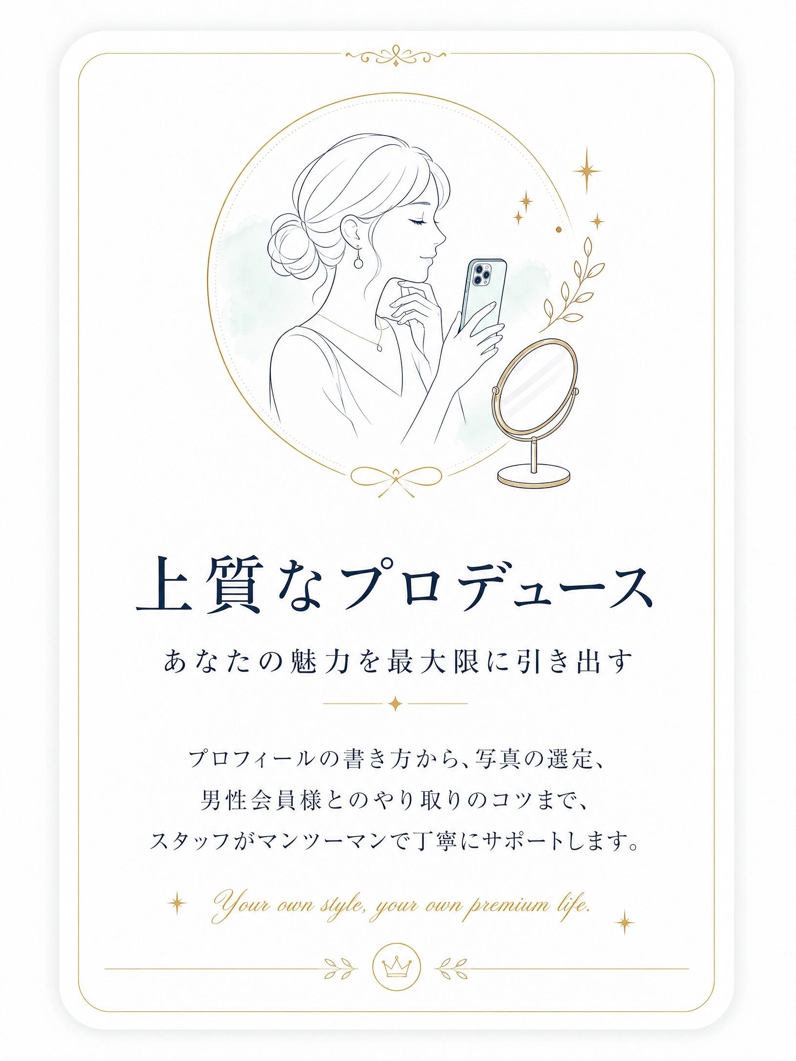 上質なパパ活プロデュース